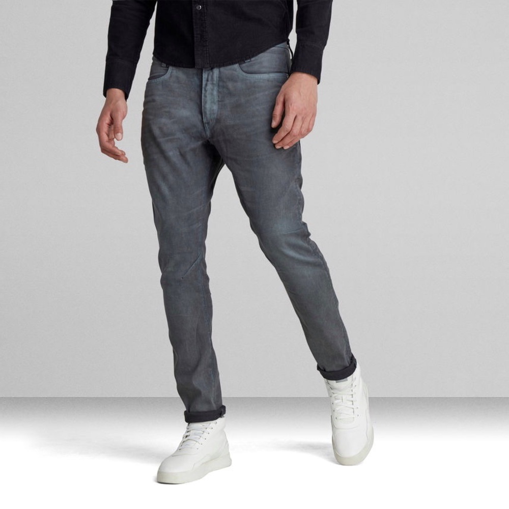 G-Star Men's Gray Jeans | Size 38x34 | Ash Gray | Sustainable Stretch Blend |